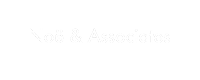Noë & Associates logo in white letters on a black background