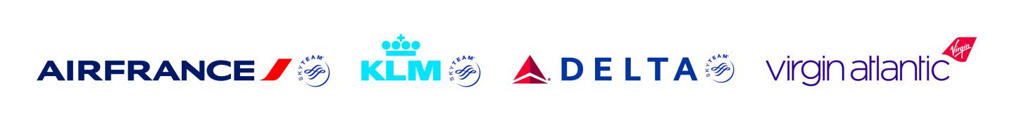 Air France, KLM, Delta, Virgin Atlantic