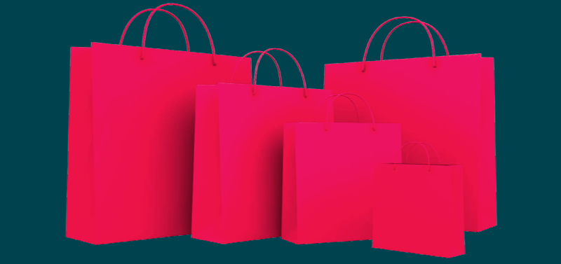 Flipp retail shopping bags