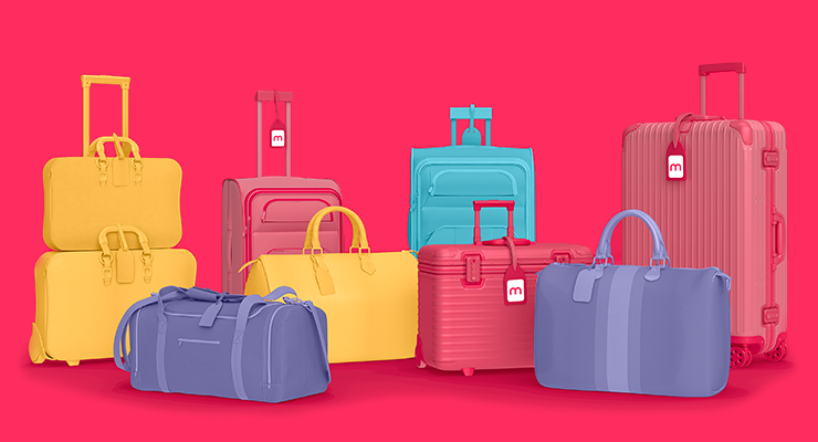 Suitcases and bags