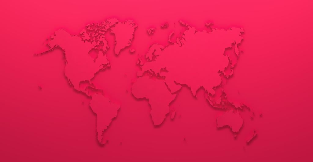 CT world map