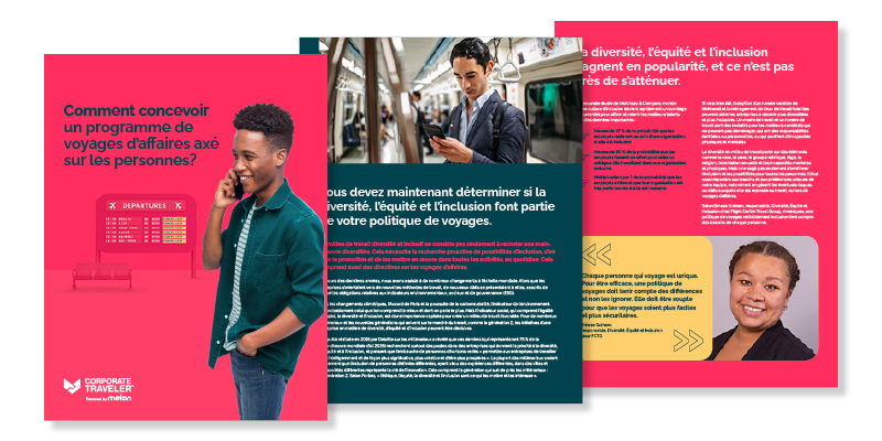Livre blanc-programme de voyages axé sur les personnes?