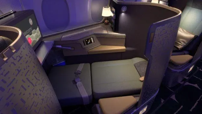 China Airlines a350 business class seats
