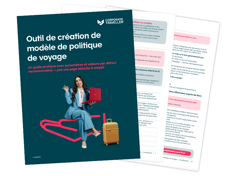modèle de politique de voyage